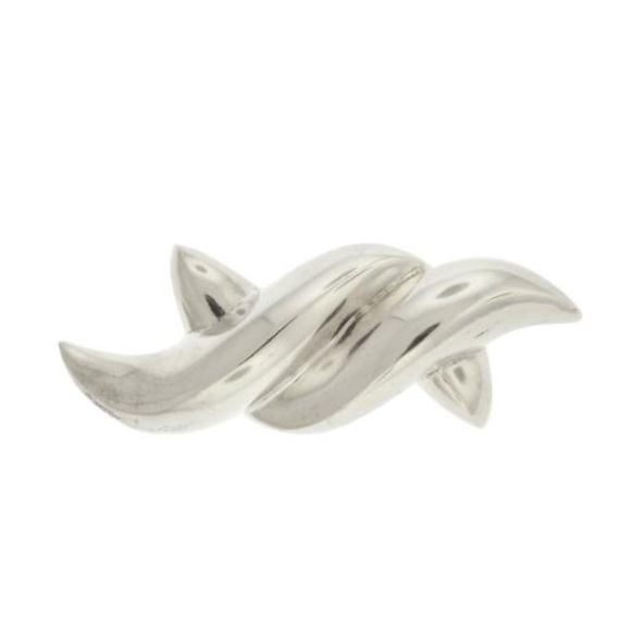 Patricia von Musulin Vintage Sterling Silver Twisted Motif Brooch Pin - Picture 3 of 15